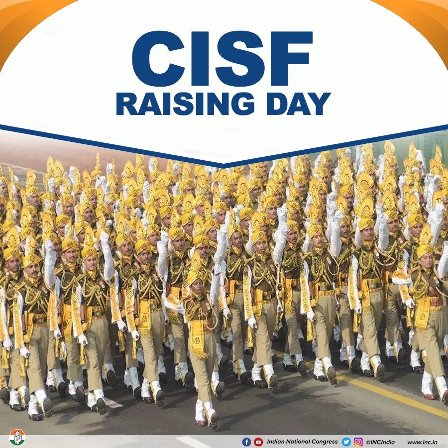 10th March 2024 CISF Raising Day HD Photos